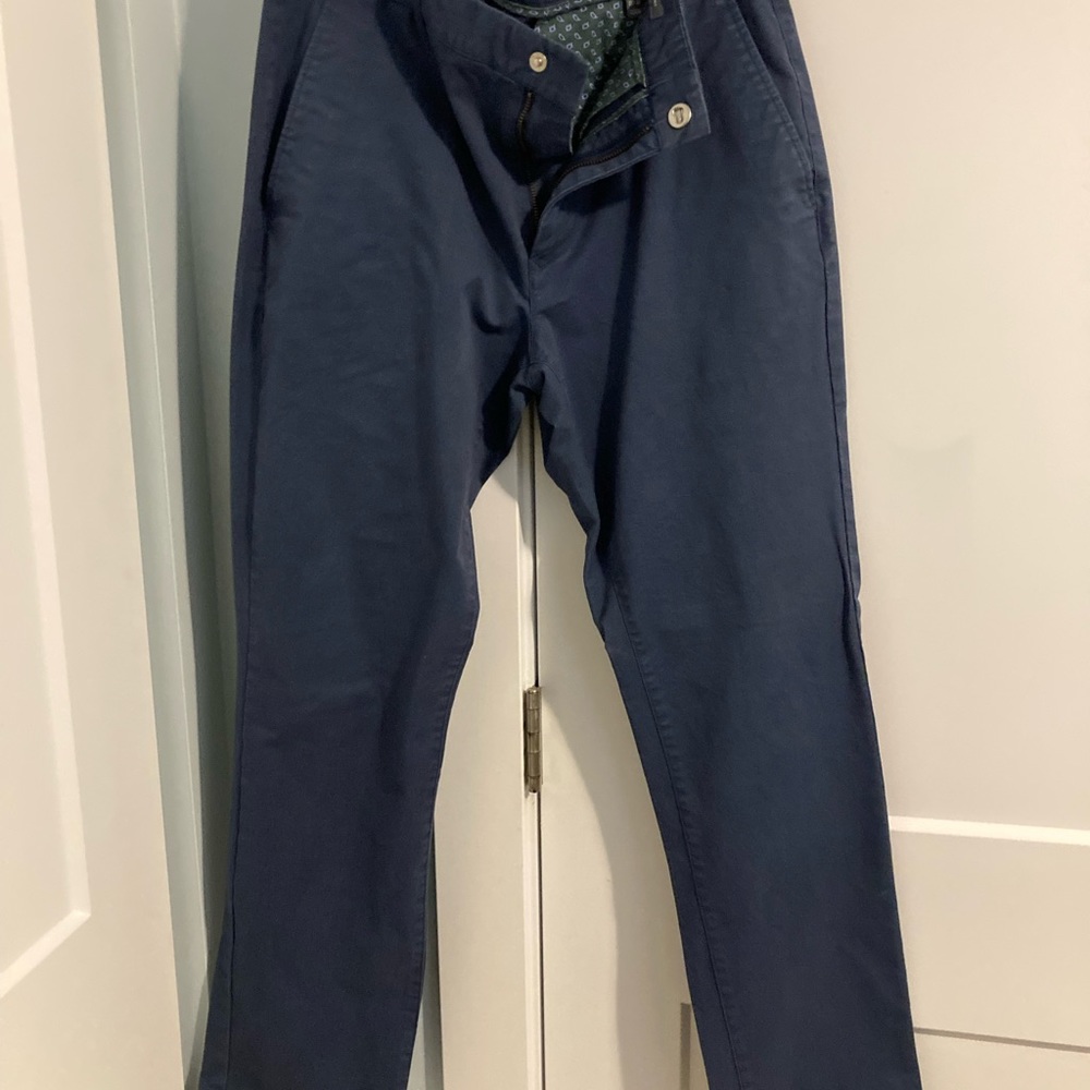 Men pant original stretch washed chino, tailored 33x30
